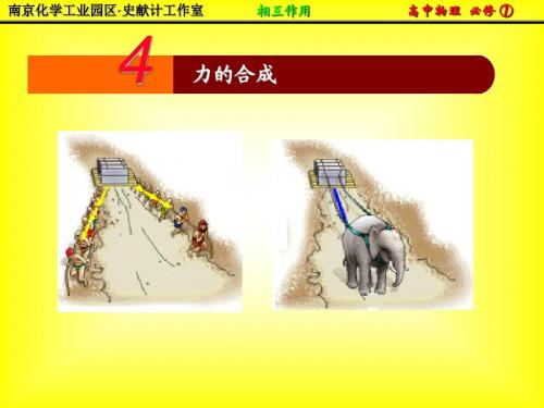 高中物理必修1-3.4力的合成