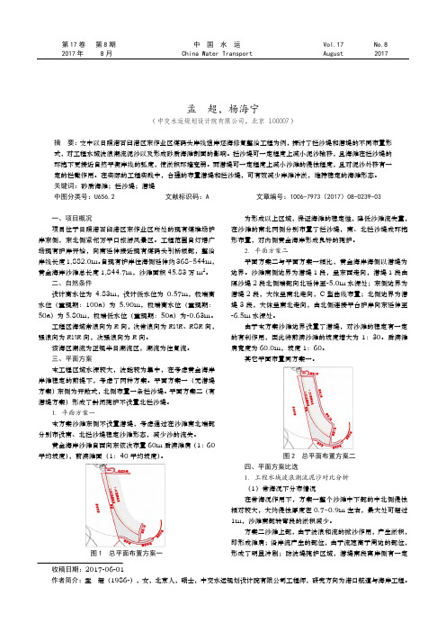 拦沙堤与潜堤的布置形式对砂质海滩的影响