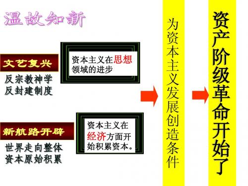 1.3 剥夺王权保留王位的革命 课件(北师大版九年级上)