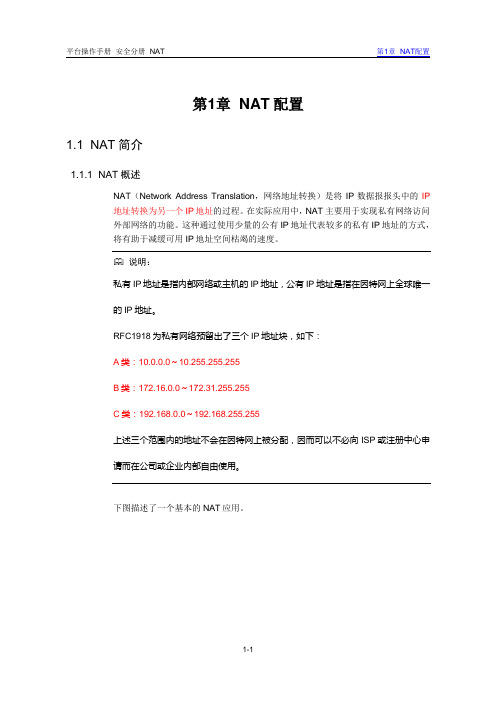 NAT配置
