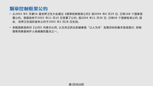 卷烟烟气有害成分介绍PPT课件