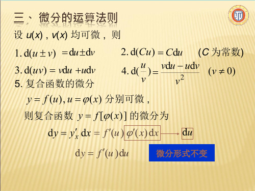 02-055、微分公式与运算法则