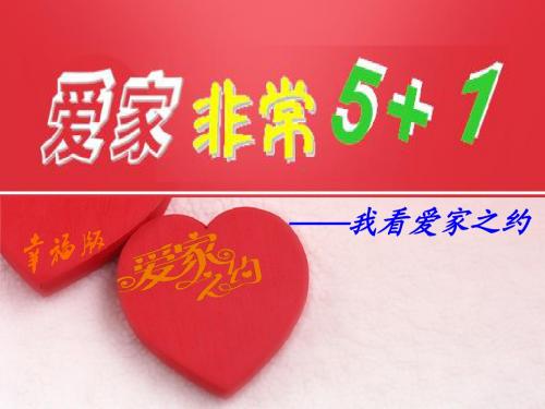 第1天我看爱家之约