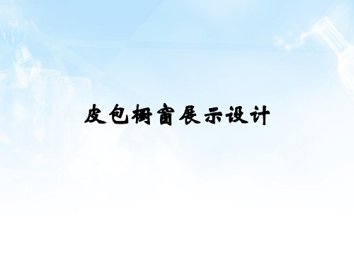 皮包橱窗展示设计-文档资料21页