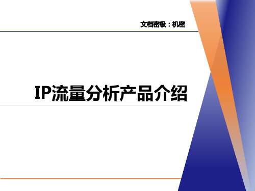 IP流量分析产品介绍