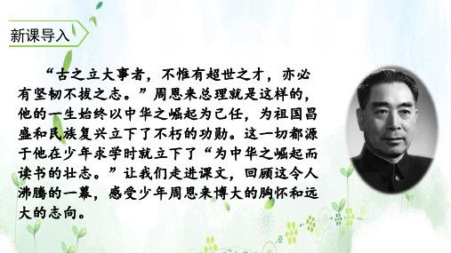 人教(部编版)为中华之崛起而读书PPT课件1