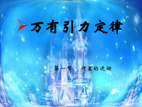 行星的运动PPT精品课件