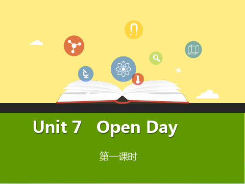 沪教牛津版五年级下册英语Unit 7open day课件设计2课时