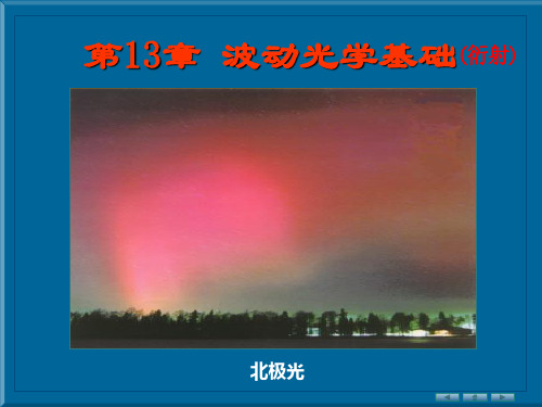 大学物理-波动光学基础衍射