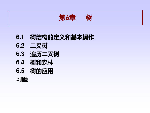 树结构的定义和基本操作.ppt