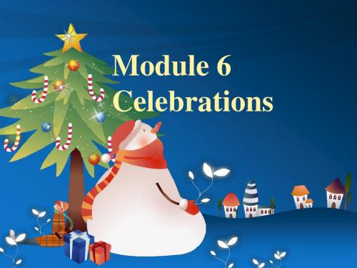 Module 6 Celebrations Unit 12 Christmas is coming 课件-优质公开课-教科三起4下精品