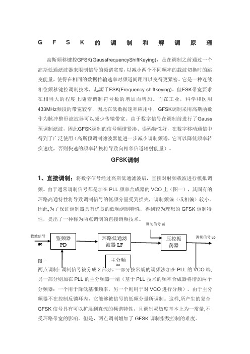 GFSK的调制解调原理