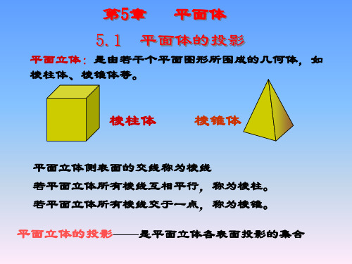 第5章 平面体