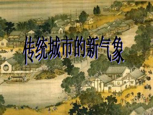 传统城市的新气象