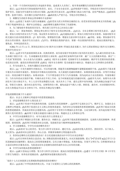 2012时政热点
