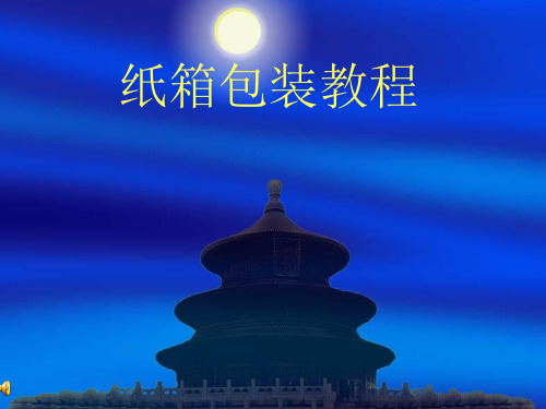 纸箱包装教程PPT课件