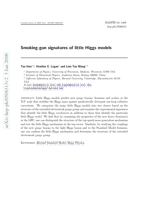 Smoking-gun signatures of little Higgs models