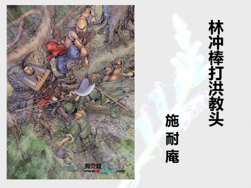 林冲棒打洪教头PPT1 北京版(共15张PPT)