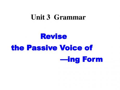 新人教版选修七_Unit_3_Under_the_sea-Grammar[课件]