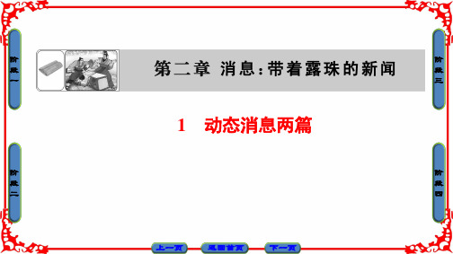 人教课标版  消息：带着露珠的新闻PPT17(4份)