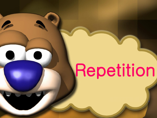 英译汉  Repetition