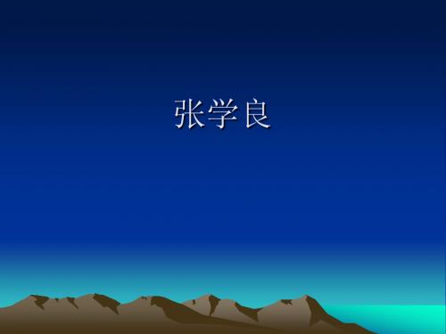 张学良