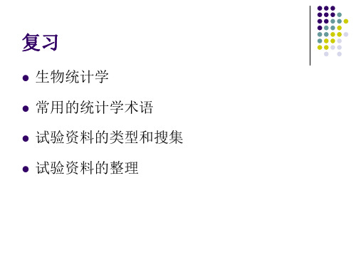生物统计学二