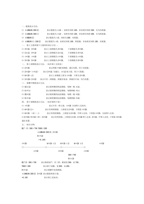 钢筋基础知识及计算方法.doc