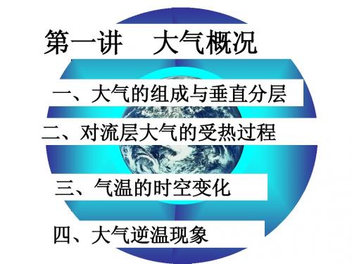 1、大气概况