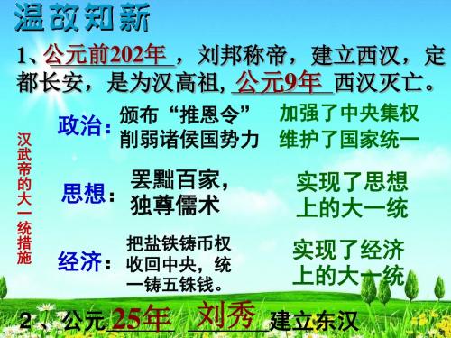 2020学年新人教版七年级上册历史课件_第14课_匈奴的兴起与汉朝的和战课件_(新版)新人教版PPT课件