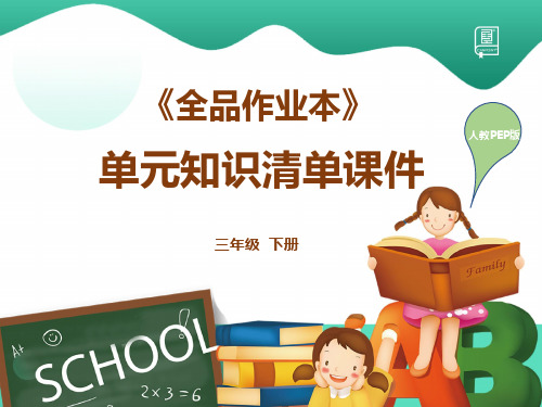 三英下 Unit 1 知识梳理