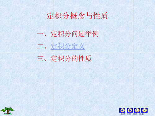 定积分定义ppt课件