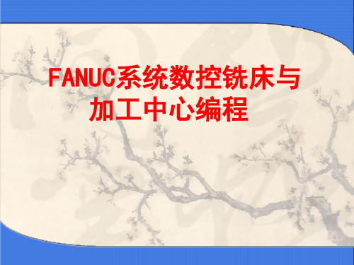 FANUC系统数控铣床与加工中心的编程