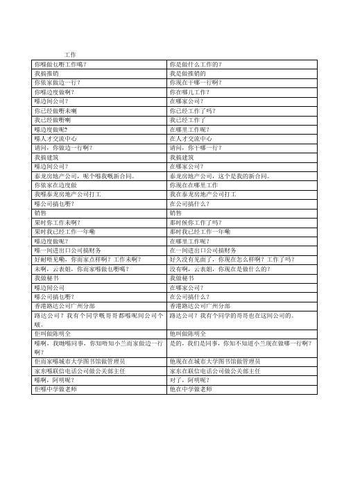 学讲广东话
