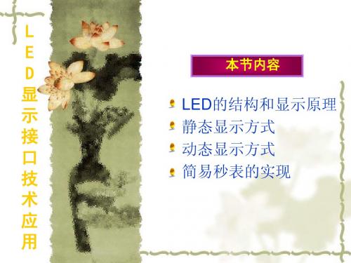 LED显示接口技术应用