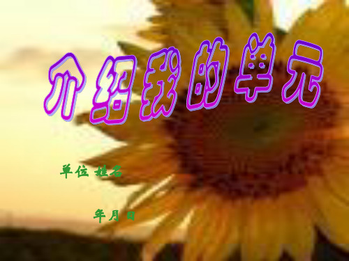 英特尔未来教育培训自我介绍