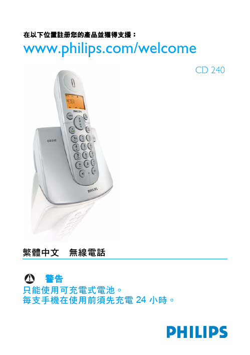 飞利浦 CD 240 说明书_NoRestriction