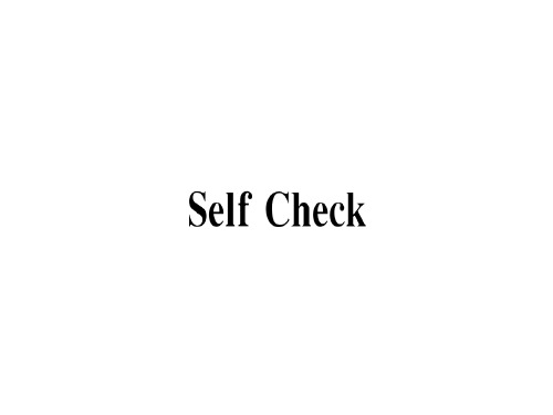 秋山西人教版八年级英语上册习题课件：unit 27.Self Check