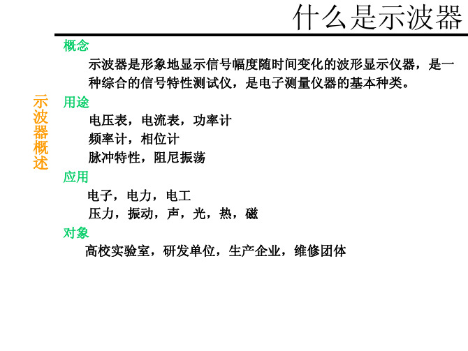 示波器基础知识讲义[1]