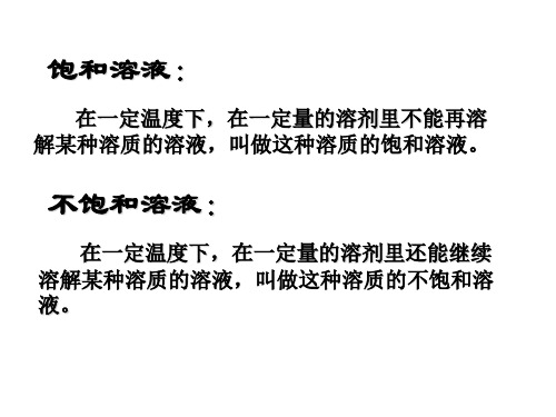 物质的溶解性1  浙教版(PPT)5-3