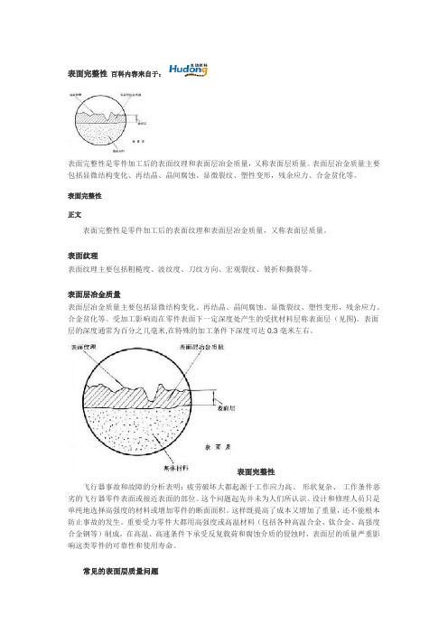 表面完整性
