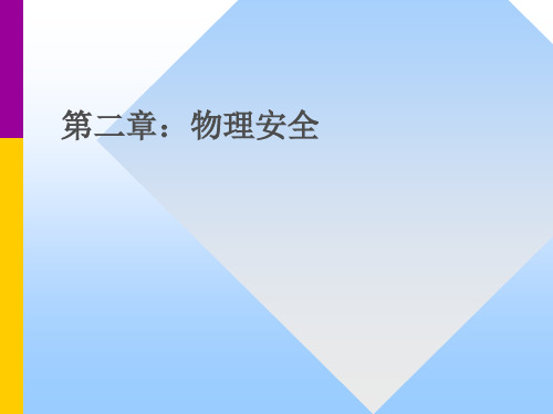 第二章物理安全