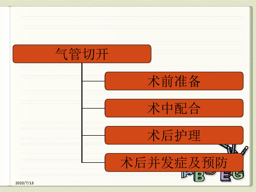 气管切开术护理配合
