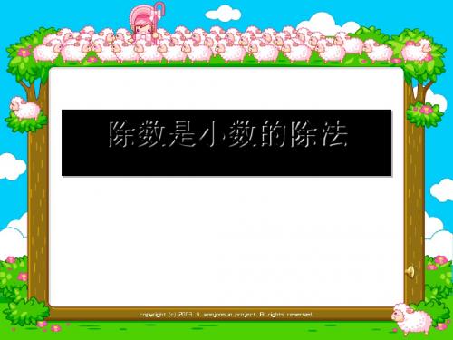 《除数是小数的除法》小数除法PPT课件2