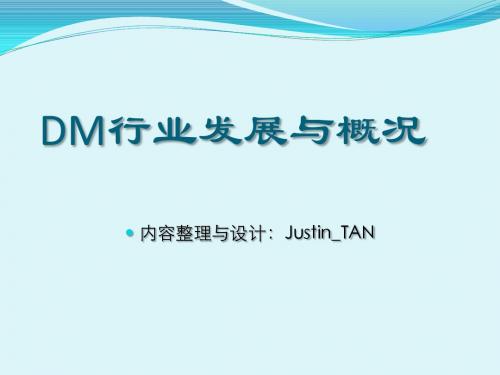 DM行业发展与概况