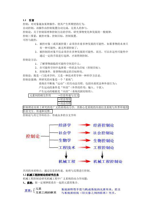 控制基础整理资料