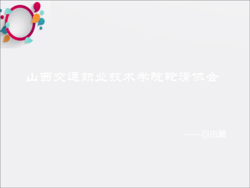 《轮滑介绍》PPT课件