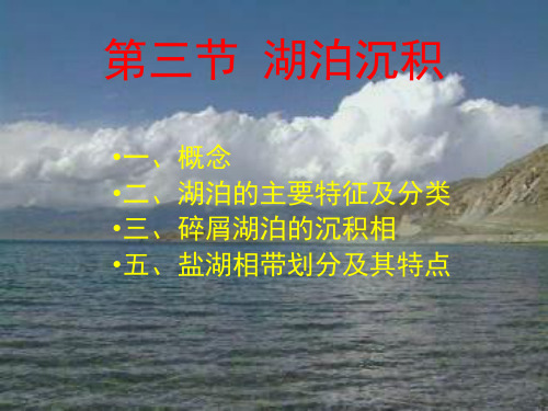 岩相古地理：第二章-大陆环境及相模式(2)