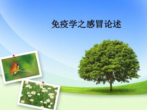 免疫学之感冒论述ppt课件