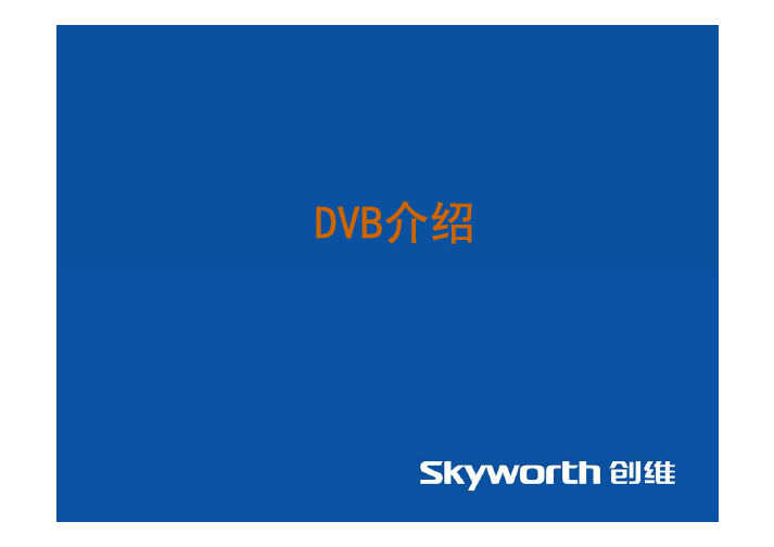 DVB介绍
